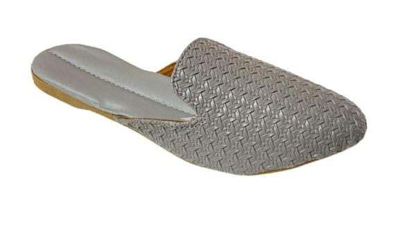 Eternal Grey Heritage Artisan Jutti - Image 3