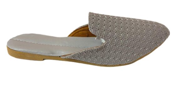 Eternal Grey Heritage Artisan Jutti - Image 2