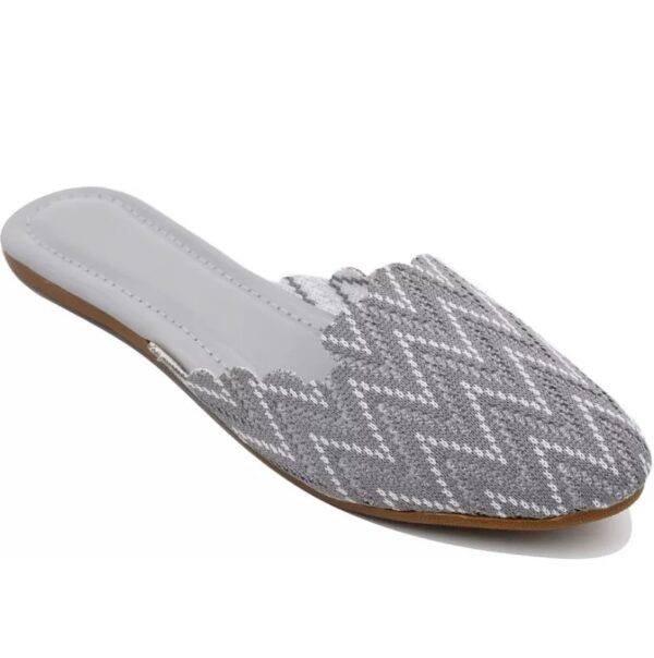 Sonia Collections Classic Grey Heritage Handcrafted Jutti - Image 5