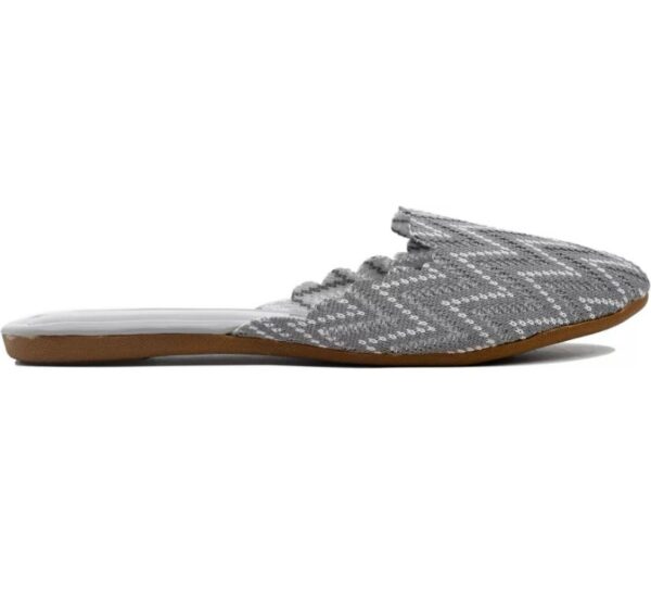 Sonia Collections Classic Grey Heritage Handcrafted Jutti - Image 6
