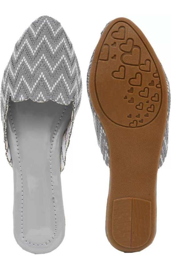 Sonia Collections Classic Grey Heritage Handcrafted Jutti