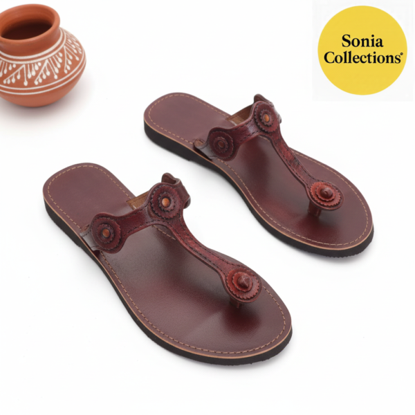 Indian Women’s Non-Leather Ethnic Chappal