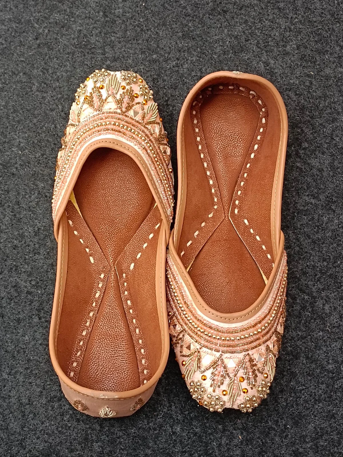 Blush Pink Embellished Handmade Women - Image 4