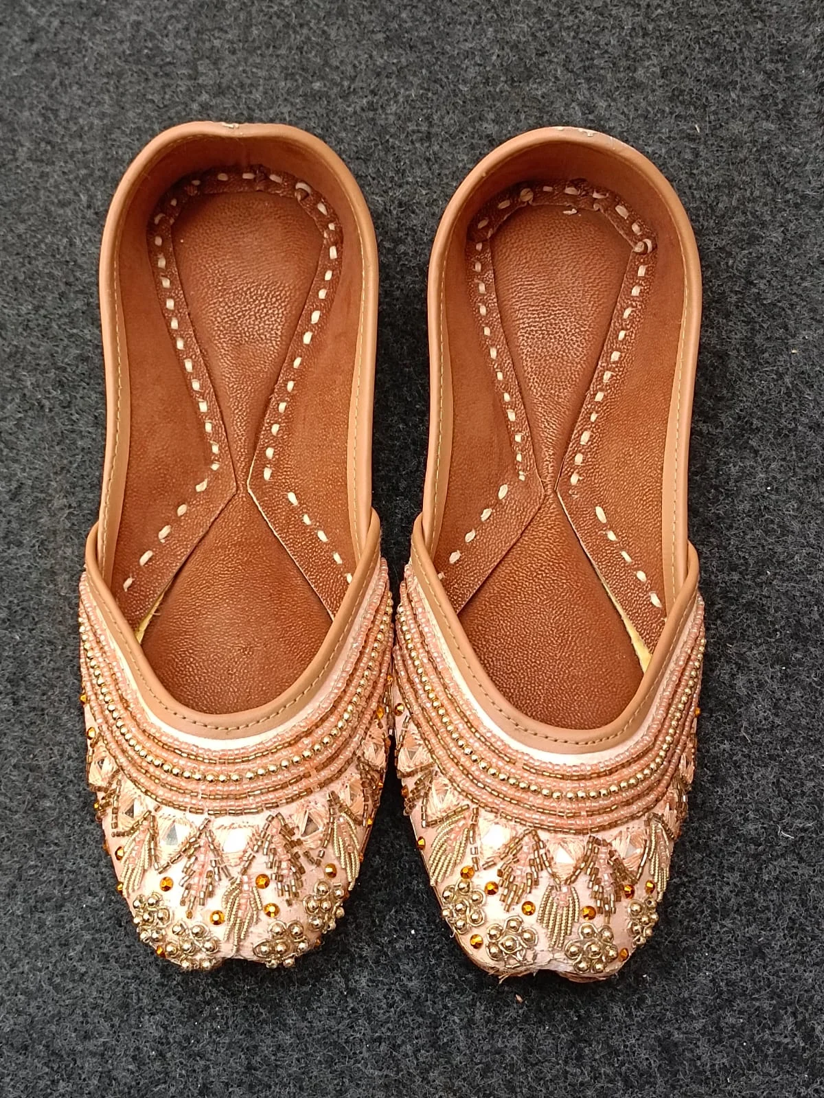 Blush Pink Embellished Handmade Women - Image 3