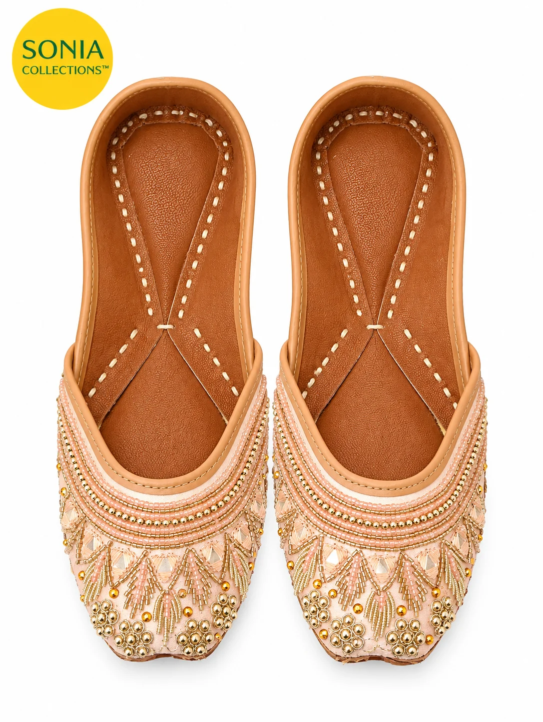 Blush Pink Embellished Handmade Women